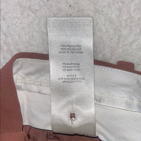 Wilfred Espresso Wide Leg Pants Red Brown - Picture 9 of 10